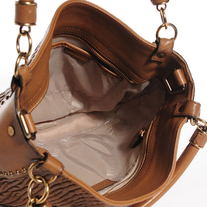 Burberry Leather Plisse Didley Hobo 5 of 12