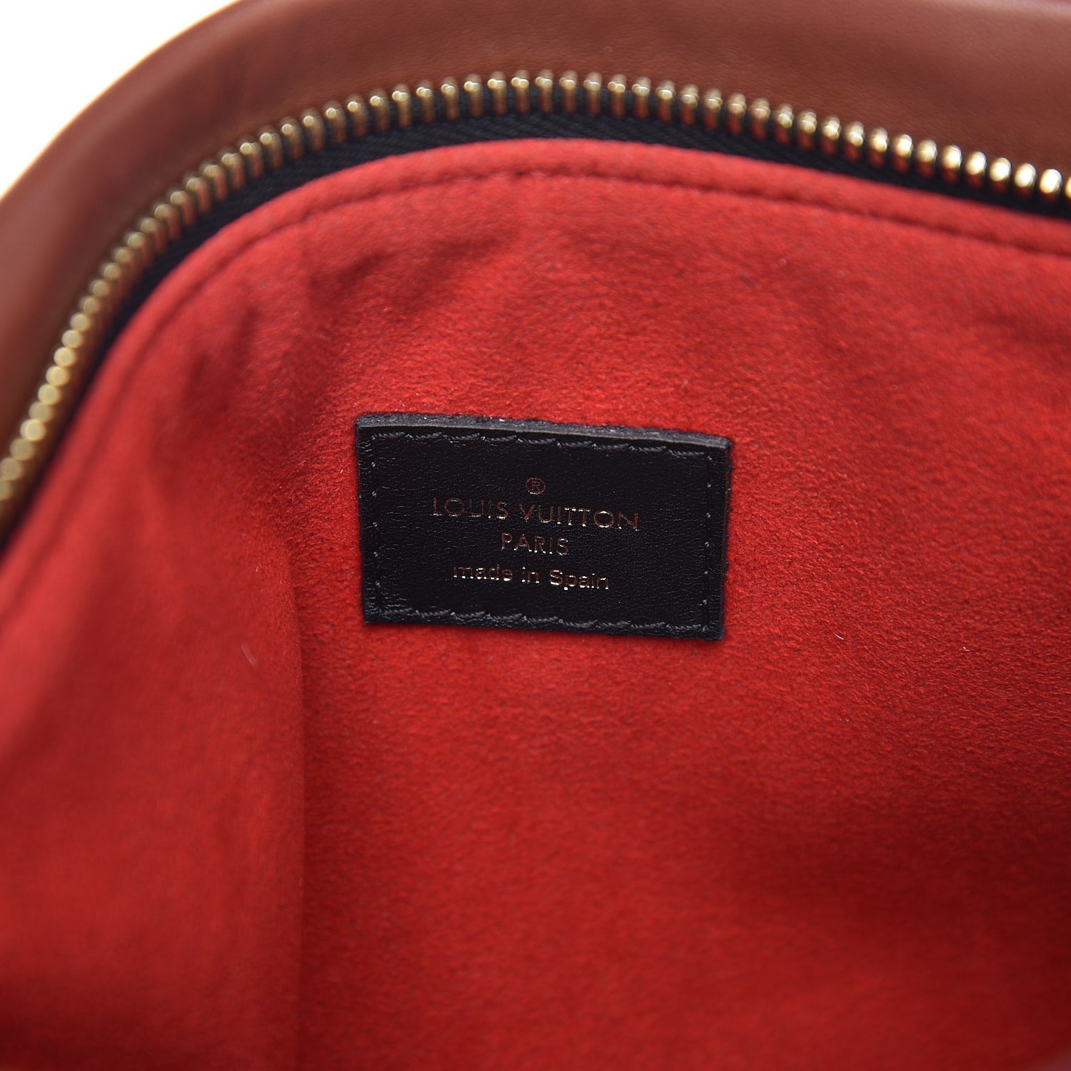 Louis Vuitton Monogram Tuileries Pochette Caramel 6 of 8