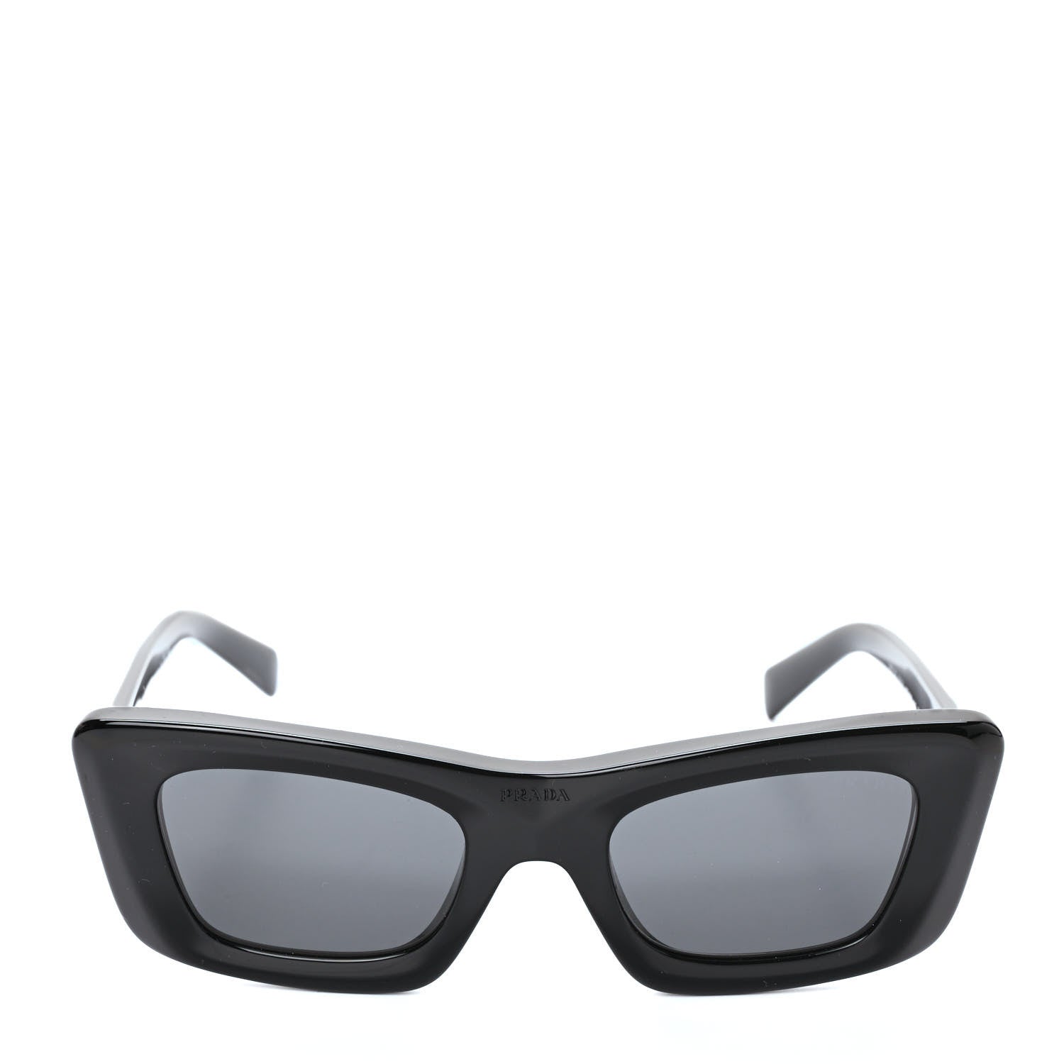 Prada Acetate Symbole Sunglasses SPR 13Z Black 2 of 8