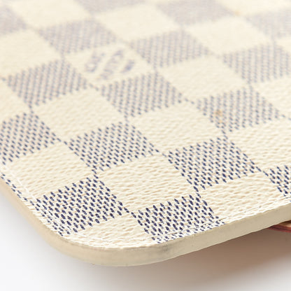 Louis Vuitton Damier Azur Neverfull MM GM Pochette 12 of 12