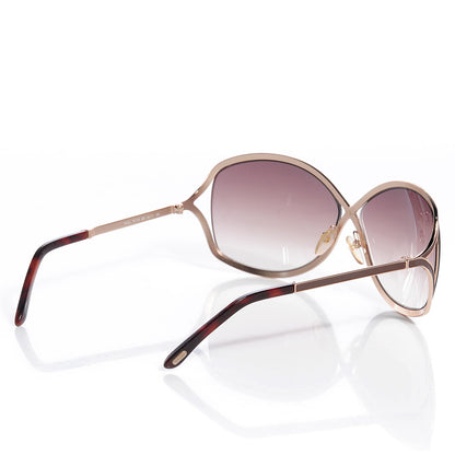 Tom Ford Enamel Rickie Sunglasses TF179 Brown 2 of 6