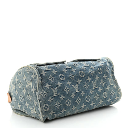 Louis Vuitton Monogram Denim Neo Speedy Blue 4 of 18