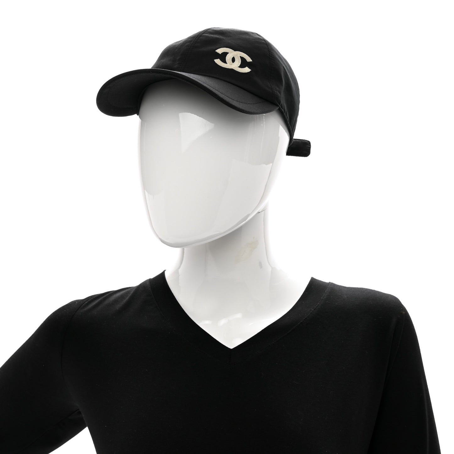 Cotton CC Cap Hat Black