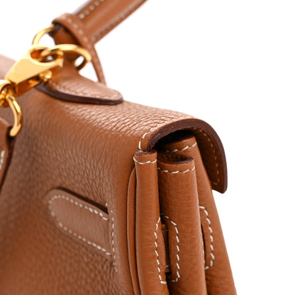 Hermes Togo Kelly Retourne 35 Gold 12 of 13