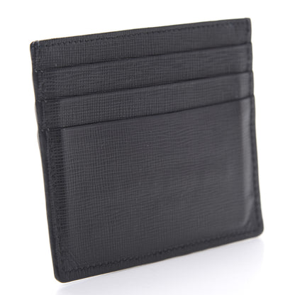 Fendi Vitello Elite Card Holder Black 3 of 7
