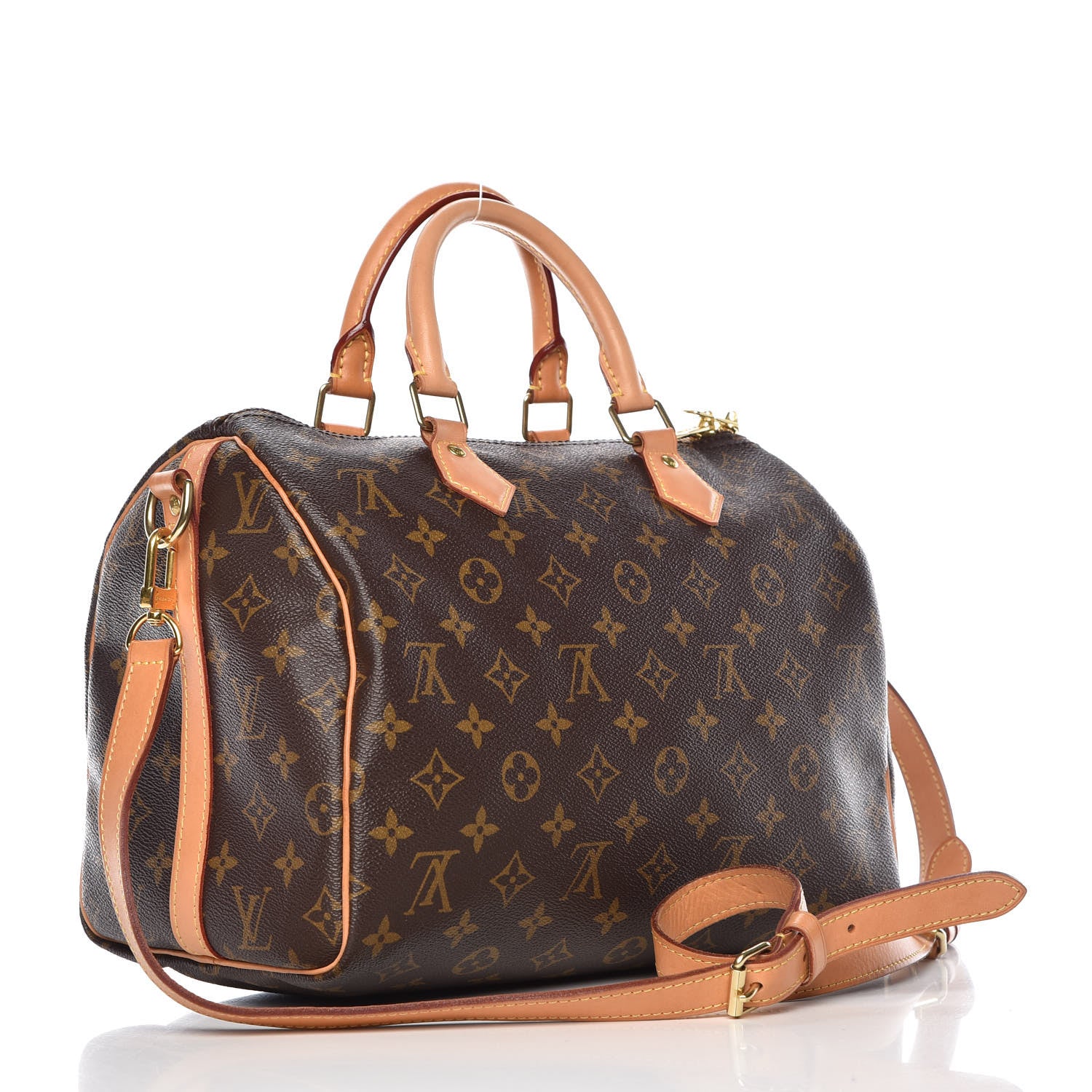 Louis Vuitton Monogram Speedy Bandouliere 30 3 of 12