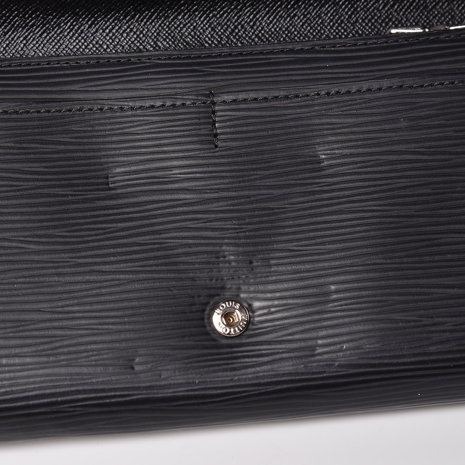 Louis Vuitton Epi Louise Wallet Black 8 of 9