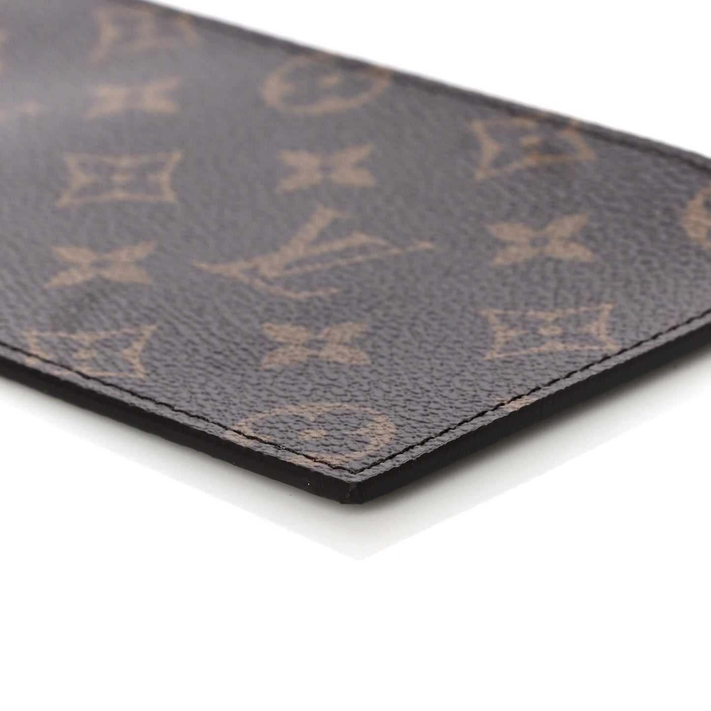 Monogram Felicie Chain Wallet Zippered Insert Fuchsia