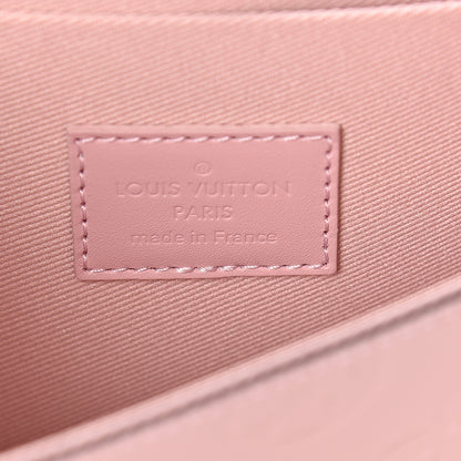 Louis Vuitton Vernis Felicie Chain Wallet Rose Ballerine 9 of 11