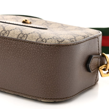 Gucci GG Supreme Monogram Web Neo Vintage Shoulder Bag Beige New Acero Crop 10 of 12