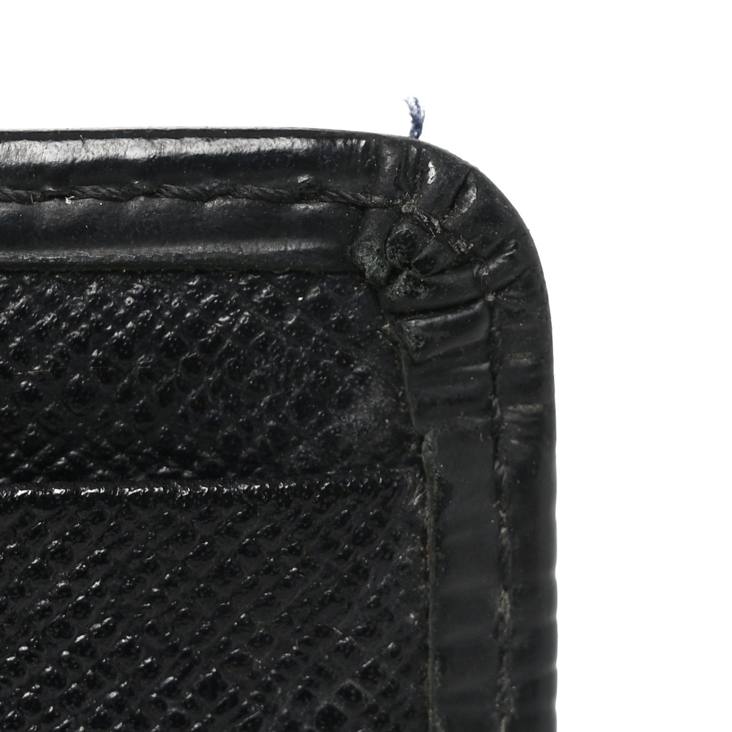 Louis Vuitton Epi Checkbook Organizer Wallet Black 6 of 6
