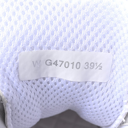 Chanel Suede Calfskin Grosgrain Womens CC Sneakers 39.5 White Black 9 of 9