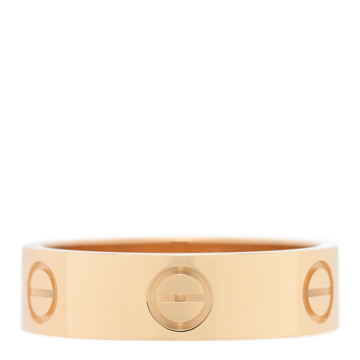 18K Yellow Gold 5.5mm LOVE Ring 56 7.75