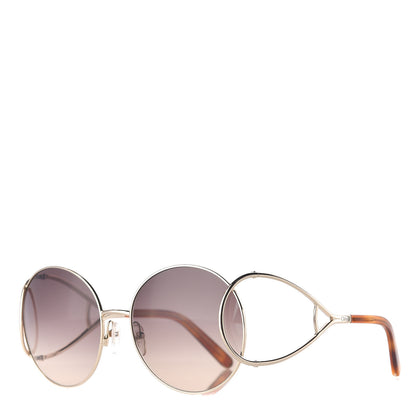 Chloe Jackson Oversized Round Sunglasses CE124S Turtledove 1 of 6