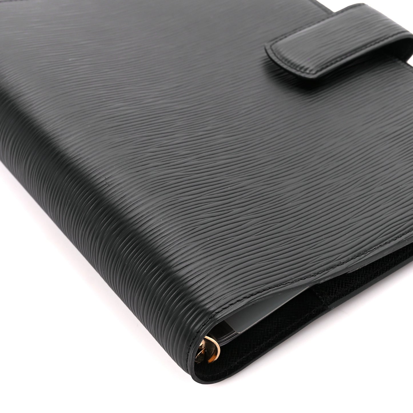 Epi Large Ring Agenda Cover Black