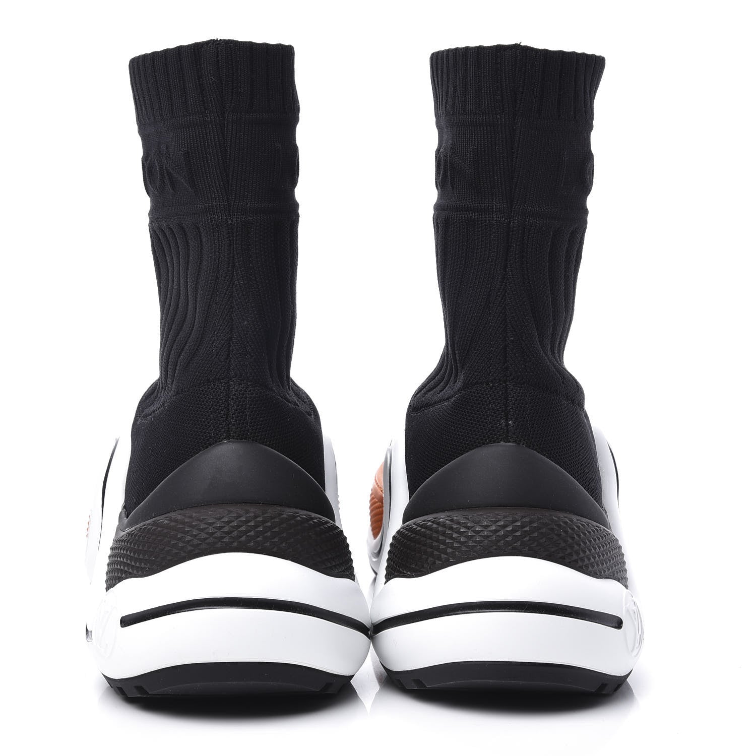 Louis Vuitton Stretch Textile LV Archlight Sneaker Boots 35.5 Black Orange 7 of 11