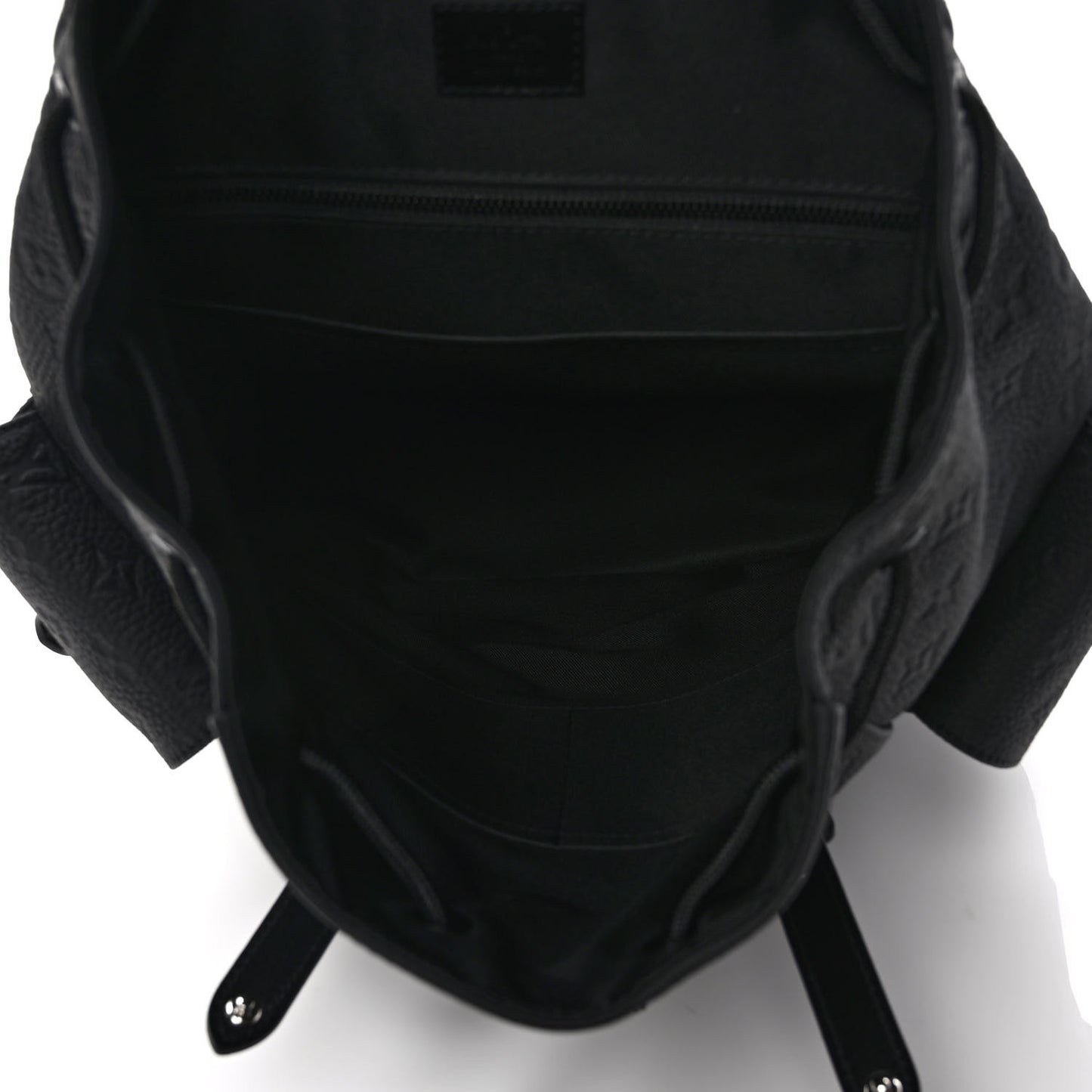 Taurillon Monogram Christopher MM Backpack Black