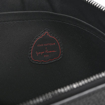 Louis Vuitton LV X YK Taurillon Monogram Pochette To-Go Black Red 6 of 10