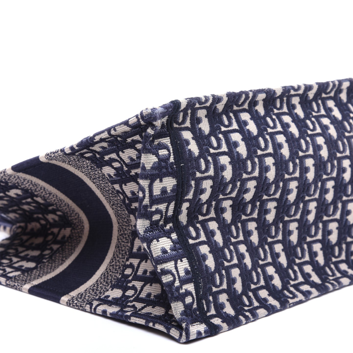 Oblique Medium Book Tote Blue Multicolor