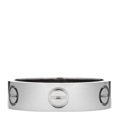 Cartier Platinum 5.5mm LOVE Ring 57 8 1 of 5