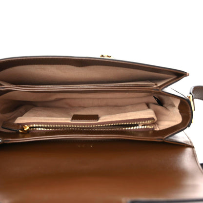 Gucci GG Supreme Monogram Horsebit 1955 Shoulder Bag Beige Brown Sugar 9 of 12