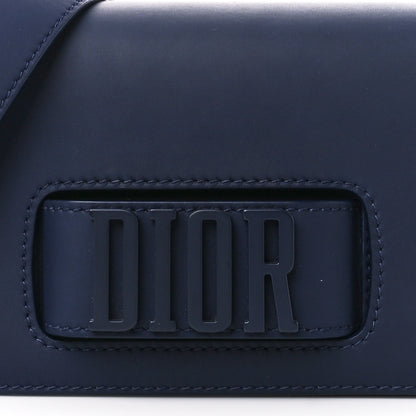 Christian Dior Smooth Calfskin Monochrome Dio(r)evolution Flap Bag Dark Blue 8 of 10