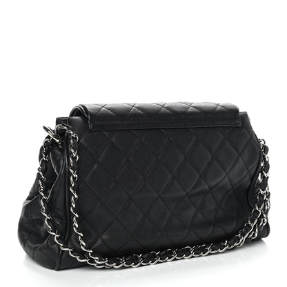 Chanel Caviar Quilted Timeless Accordion Flap Black 3 of 9