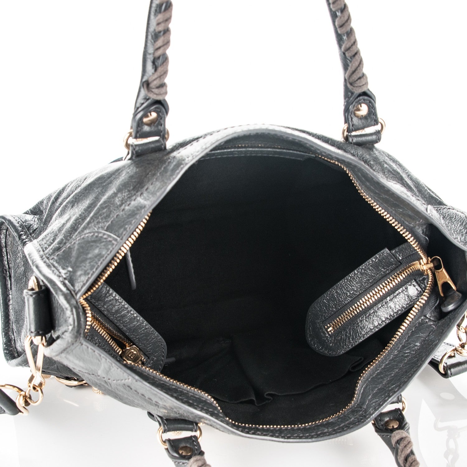 Balenciaga Agneau Giant 12 Gold Hardware S City Gris Fossile 5 of 7