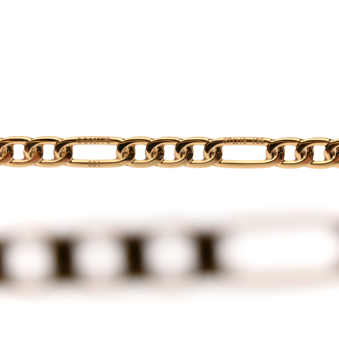 Metal Chain Cat Eye GG0977S Sunglasses Gold Grey