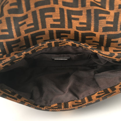 Fendi Zucca Small Chef Shoulder Bag Tobacco 5 of 10