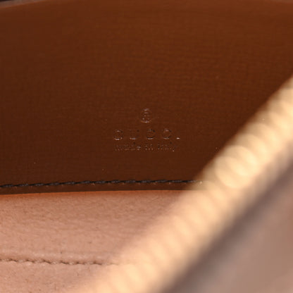 Gucci GG Supreme Monogram Azalea Calfskin Mini Retro Interlocking G Half Moon Bag Beige Ebony Brown Sugar 5 of 7