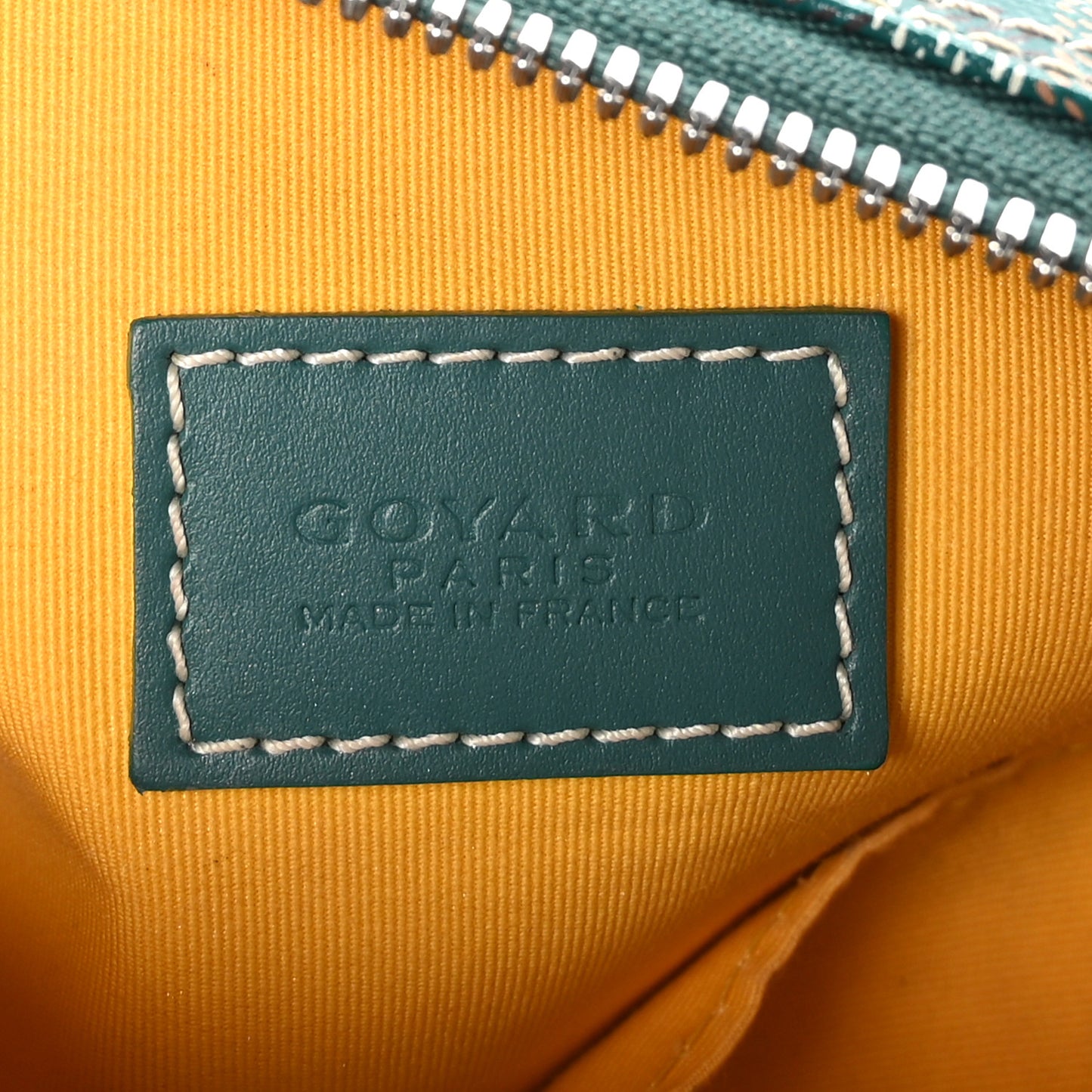 Goyardine Boeing 25 Trousse de Toilette Green