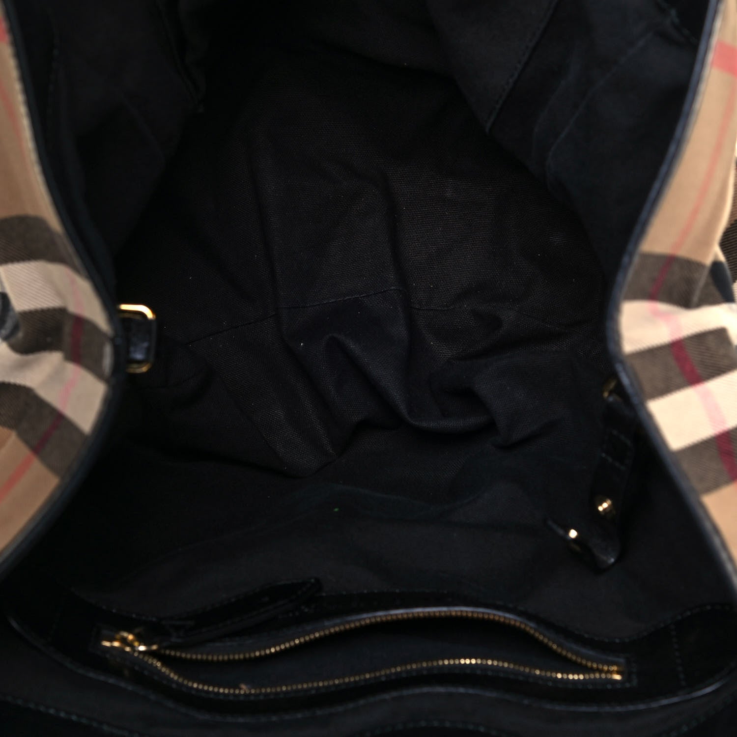 Burberry House Check Canterbury Tote Black 4 of 10