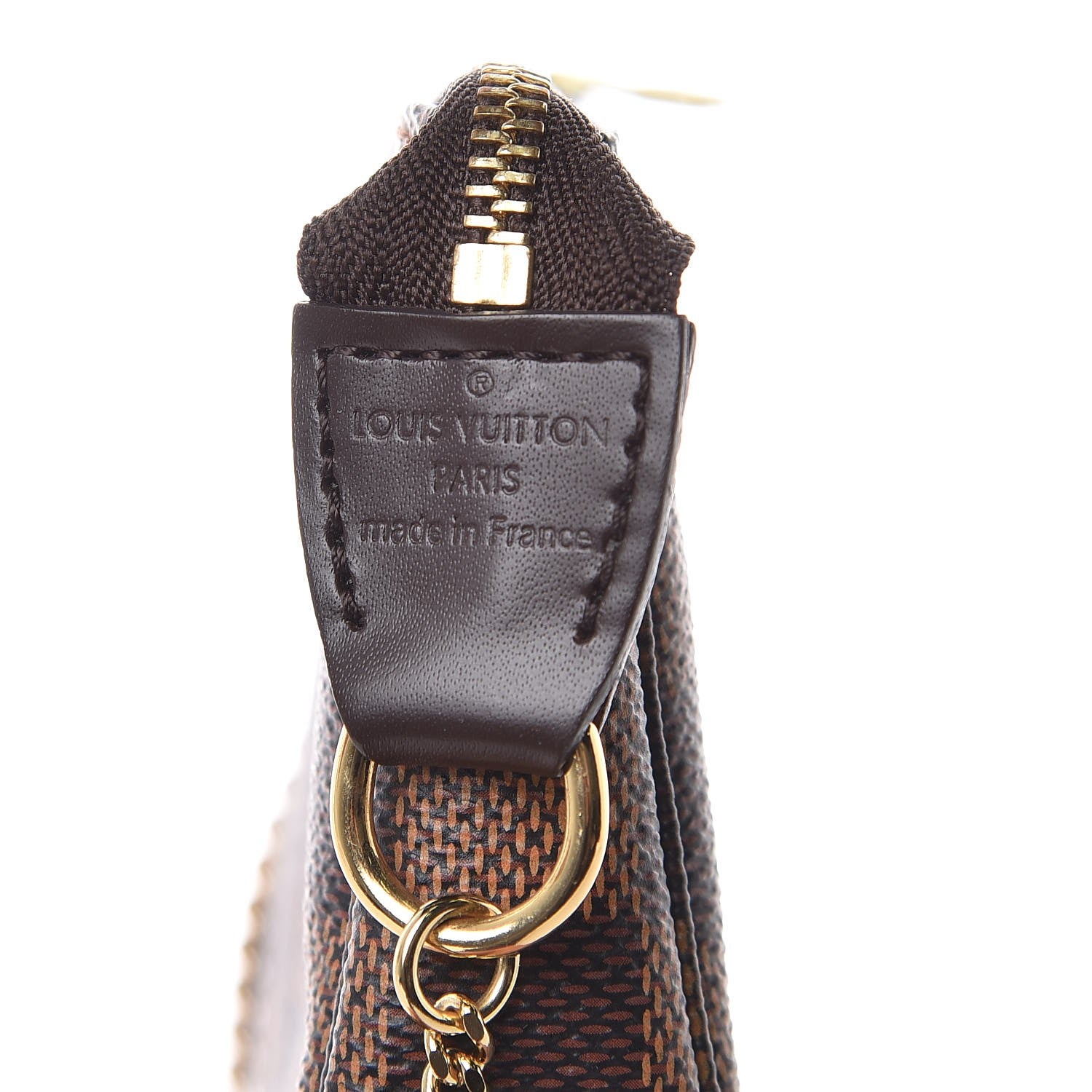 Louis Vuitton Damier Ebene Mini Pochette Accessories 6 of 7