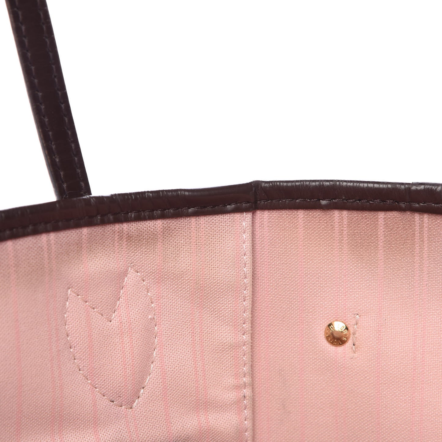 Damier Ebene Neo Neverfull MM Rose Ballerine