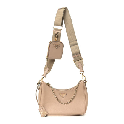 Prada Saffiano Lux Re-Edition 2005 Shoulder Bag Cammeo 1 of 9