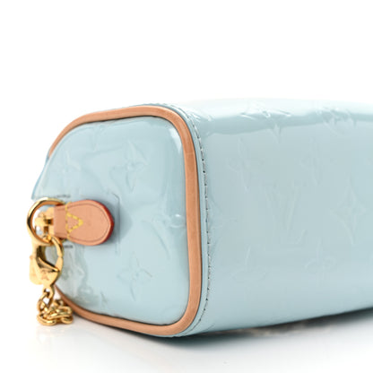 Louis Vuitton Vernis Monogram Nano Speedy Sky 8 of 9