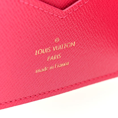 Louis Vuitton Monogram 2021 Christmas Animation Hollywood Passport Cover Fuchsia 6 of 7