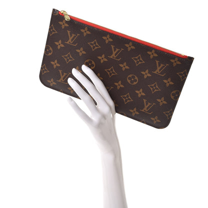 Louis Vuitton Monogram Neverfull MM GM Pochette Cherry 2 of 7
