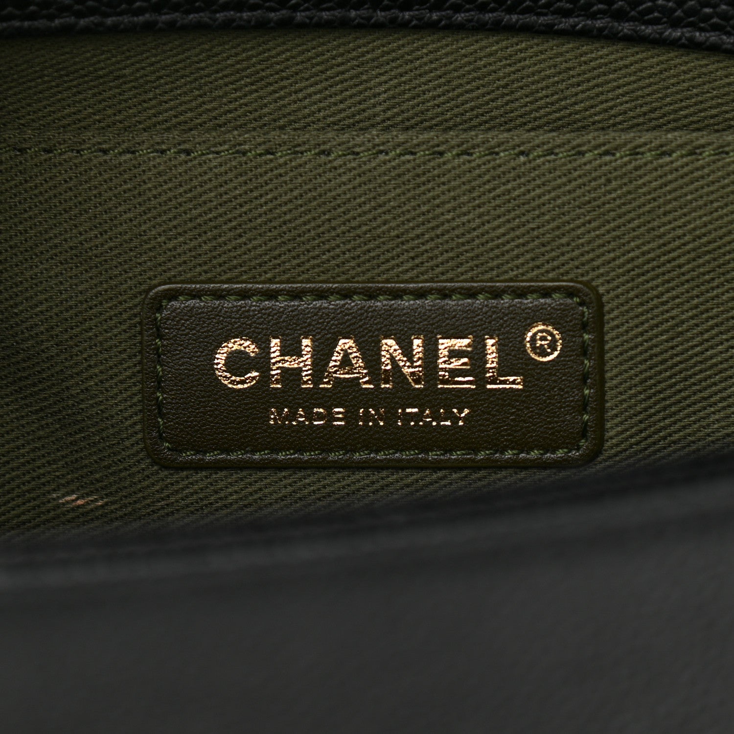 Chanel Caviar Quilted Medium Boy Flap Black 6 of 11