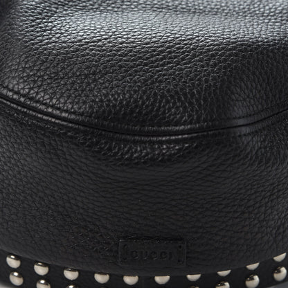 Gucci Calfskin Studded Cellarius Hat L Black 7 of 8