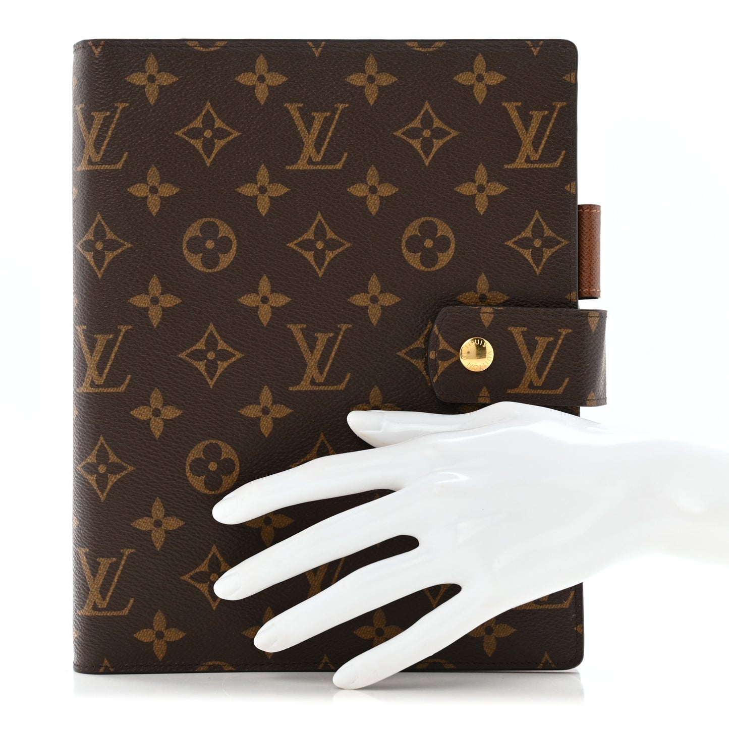 Monogram Large Ring Agenda Cover