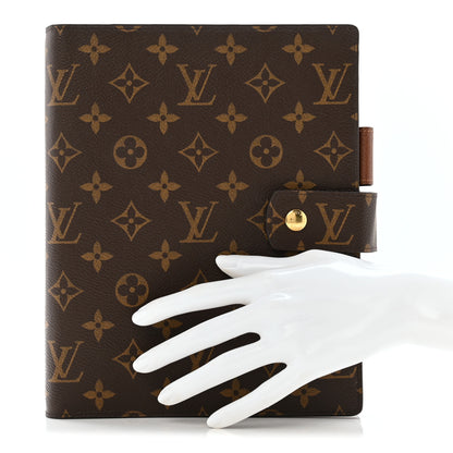 Louis Vuitton Monogram Large Ring Agenda Cover 2 of 9