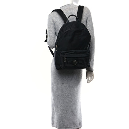 Versace Nylon Palazzo Medusa Backpack Black 2 of 10
