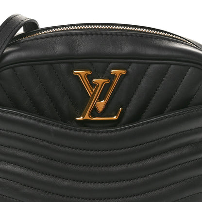 Louis Vuitton Calfskin New Wave Camera Bag Black 7 of 9