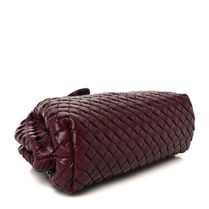Bottega Veneta Nappa Intrecciato Small The Lauren 1980 Clutch With Chain Barolo 4 of 11