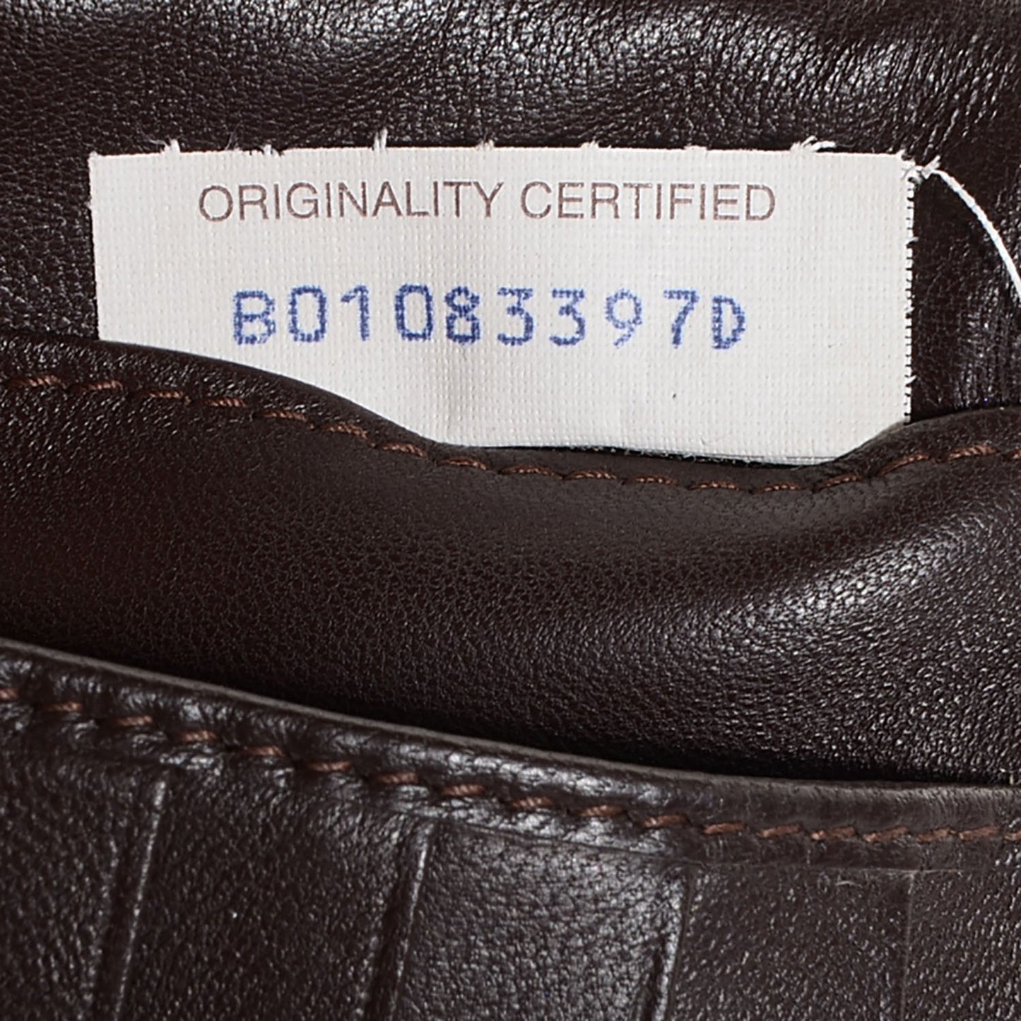 Nappa Intrecciato Continental Wallet Ebano