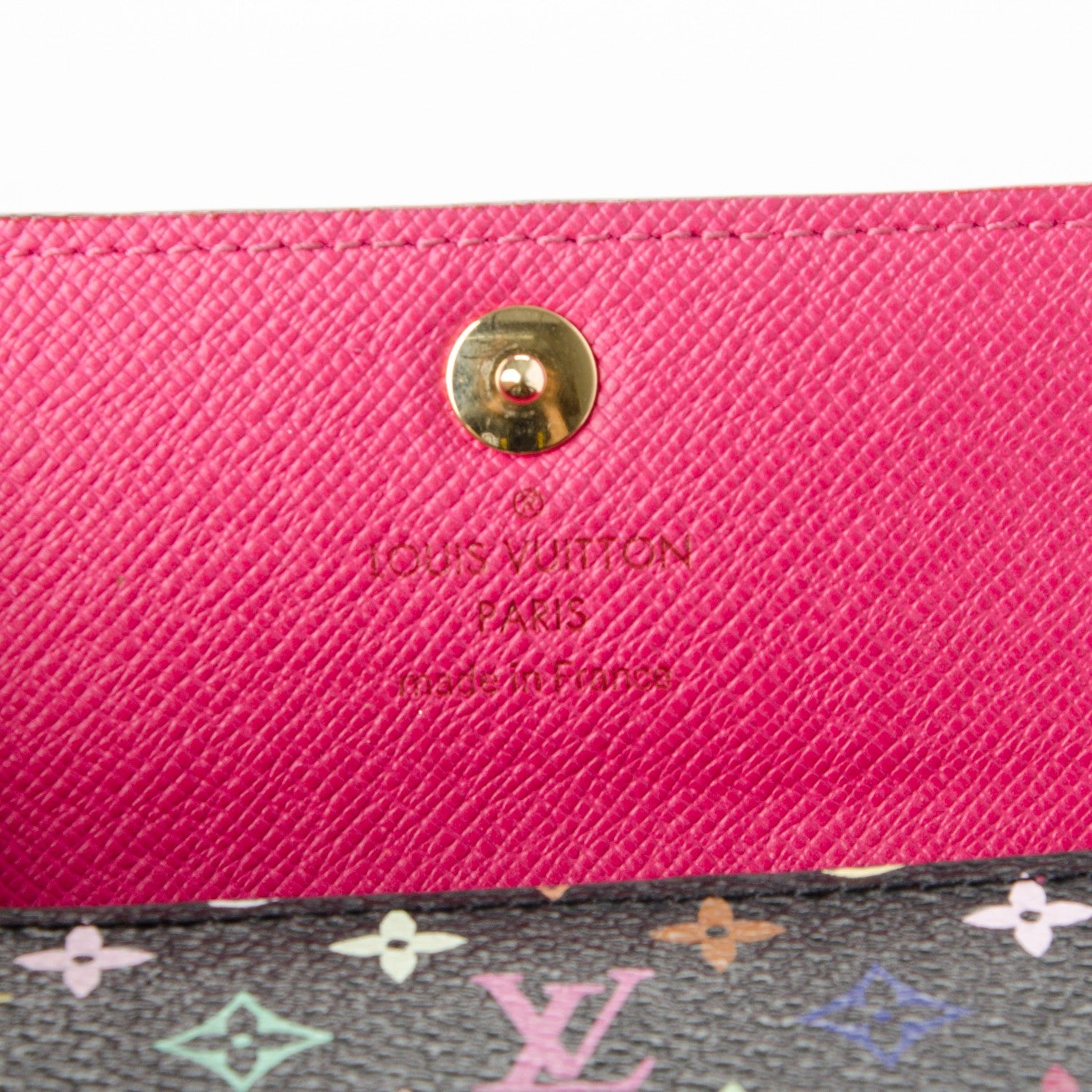 Louis Vuitton Monogram Multicolor Multicles 4 Key Holder Black Grenade 5 of 7