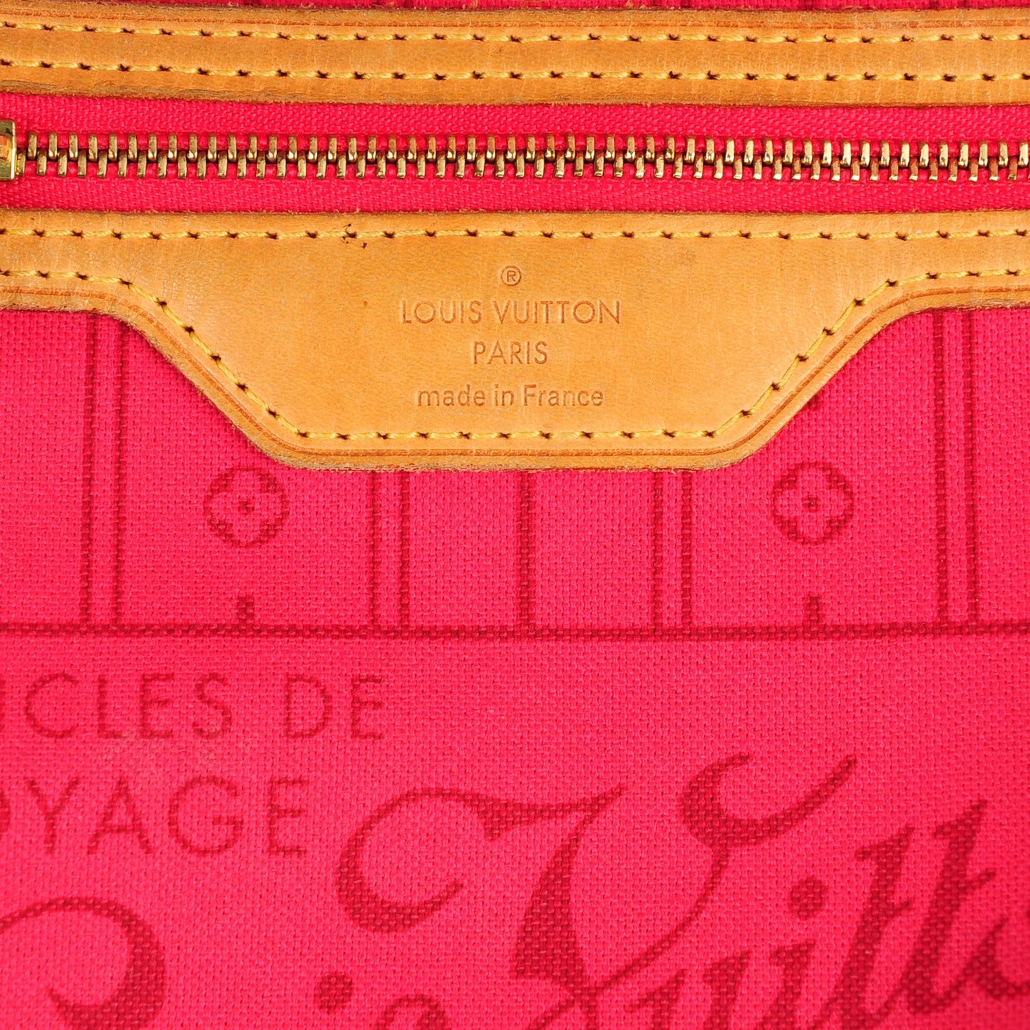 Monogram My LV Heritage Neverfull MM Fuchsia Yellow