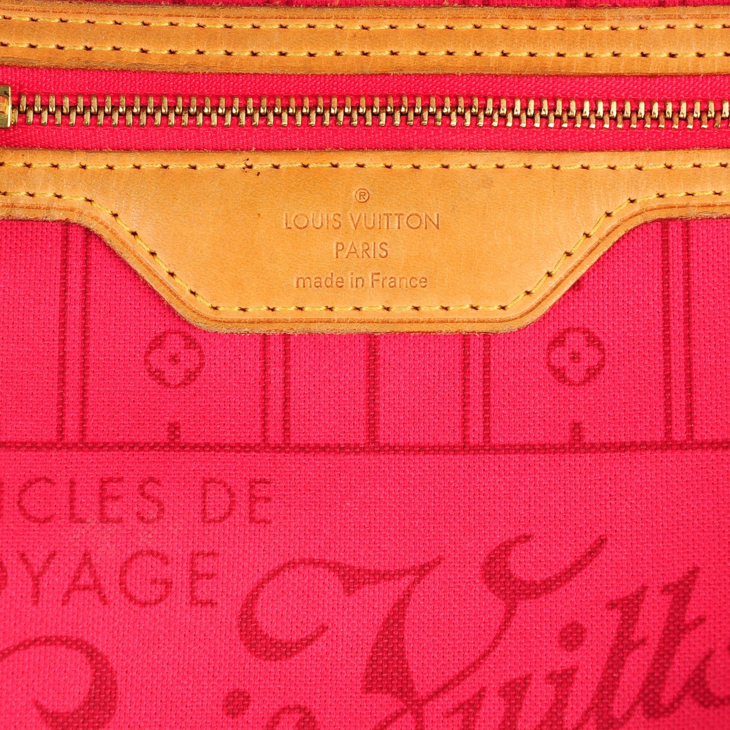 Louis Vuitton Monogram My LV Heritage Neverfull MM Fuchsia Yellow 7 of 8